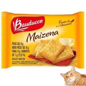 Biscoito Maizena Bauducco Sachê 9g 410 Unidades