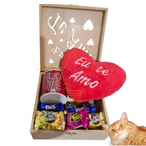 Cesta De Presente Chocolates Dia Das Mães Namorados Niver