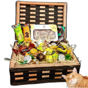 Cesta De Chocolates Presente Aniversário Namoro