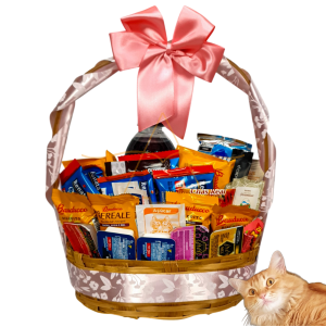 Cesta De Cafe Da Manhã 30 Itens Presente Aniversario Linda Dia das Maes