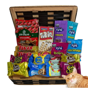 Cesta Bau De Chocolate Completa Presente