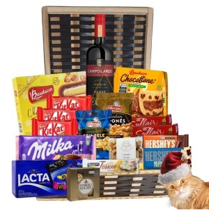 Cesta De Natal Baú Presente Natalino Ano Novo Empresa