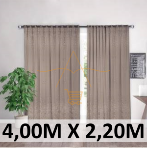 Cortina Renda Classica Desert Irlanda