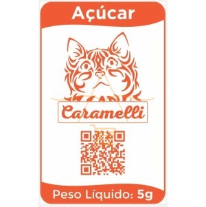 Açúcar Em Sachê Caramelli 5g 100 Envelopes
