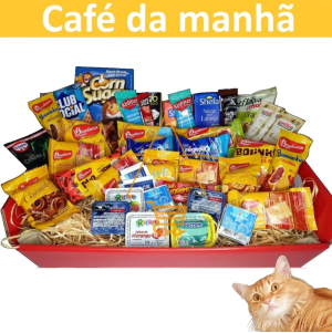 5 Kits para Cesta de Café da Manhã 35 itens