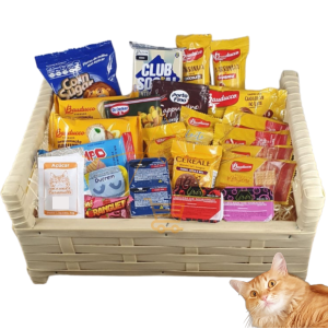 6 Kits para Cesta de Café da Manhã com 30 itens