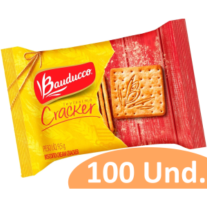 Biscoito Bauducco Sachê Sortido 100 Unid. Salgado